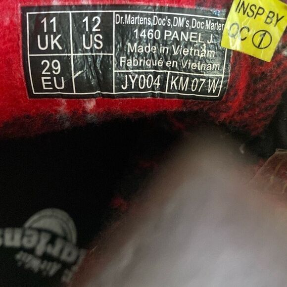 Kids Dr Martens 1460 Panel Toddler Medium Brown Khaki 12 US - Picture 5 of 5